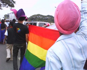 Gay Sikh walking pride in Bangalore