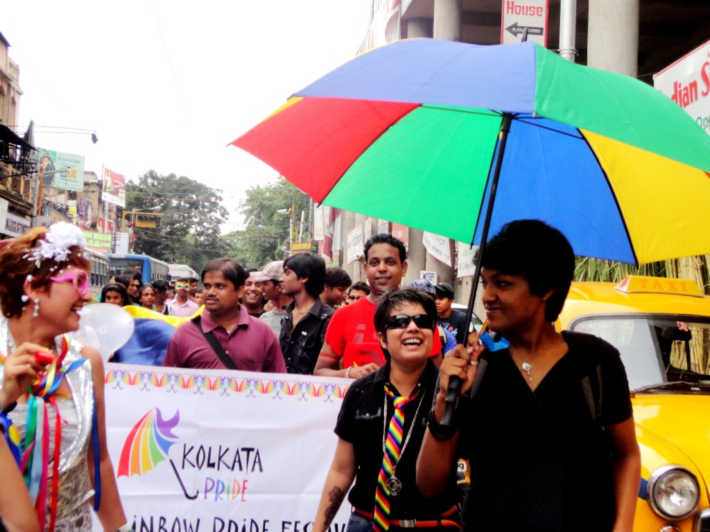 Gay pride march in India
