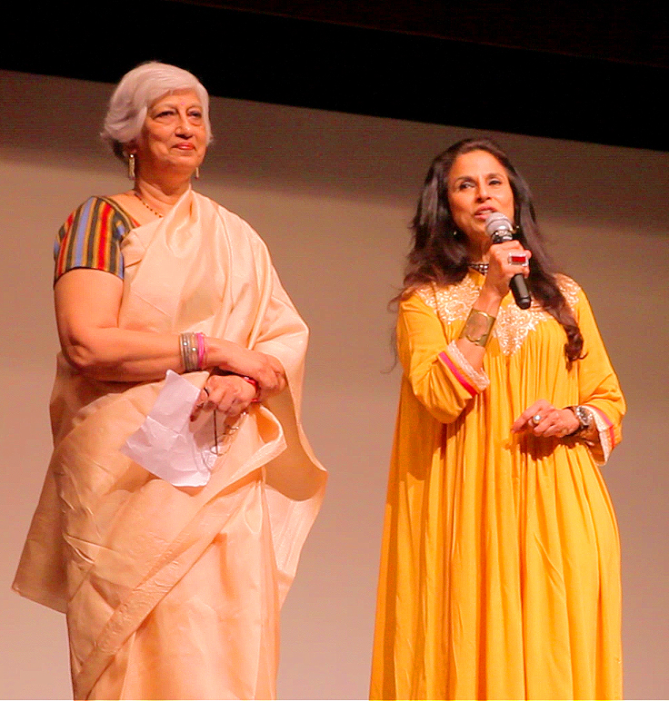 Ms.Shobhaa De and Prof.Nandini Sardesai at Best of KASHISH at NCPA