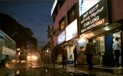 Meet a man in Bangalore