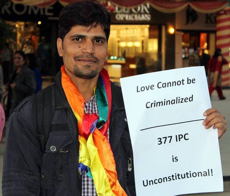 धनञ्जय चौहान - प्रेम का अपराधीकरण नहीं किया जा सकता, भारतीय दंड संहिता की धारा ३७७ असंवैधानिक है!