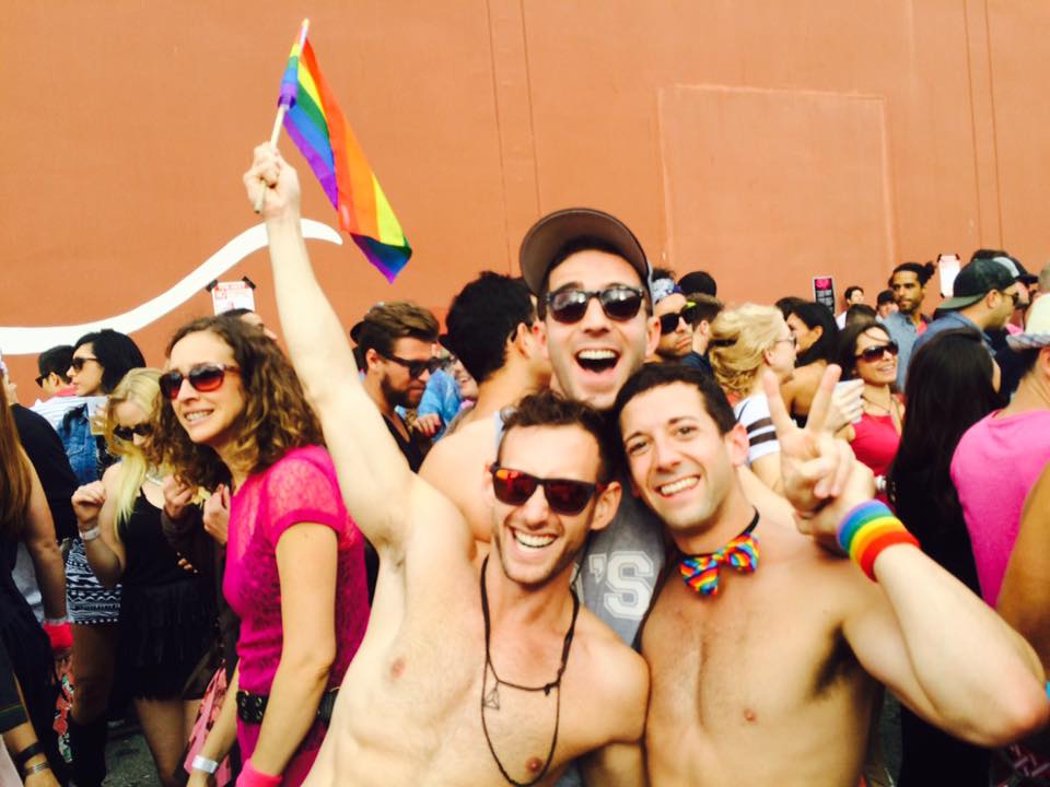 Participants at San Fransisco Pride 2015 celebrating same-sex marriage ruling (Pic by Alan Meraz)