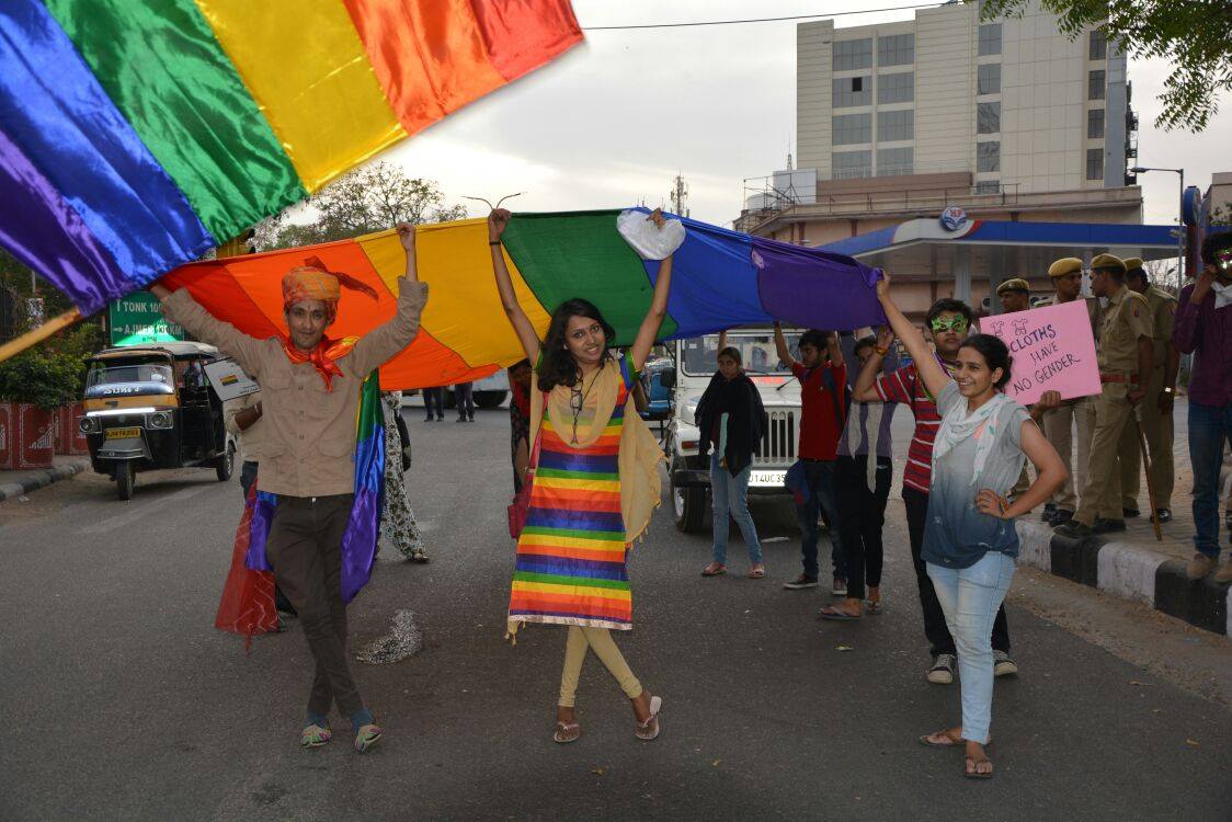 Picture courtesy: Queer Gulabi Pride Organisers