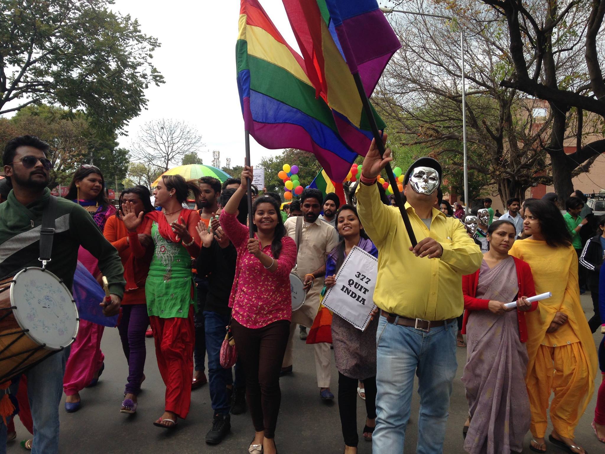 Chandigarh Pride walk 2016