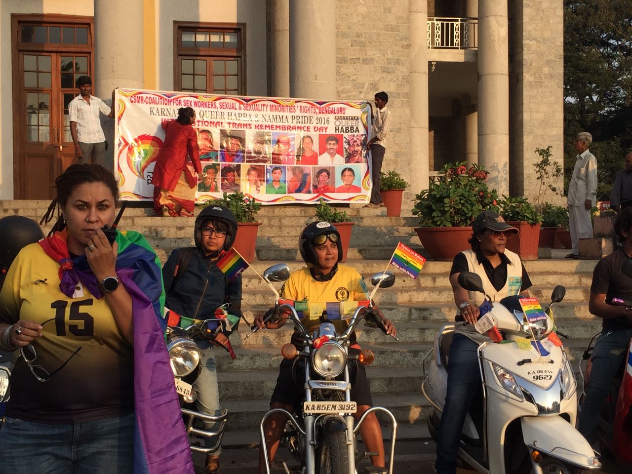 Dykes on Bikes (Picture by: Tanika Godbole)