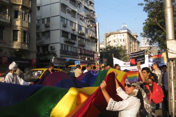 Queer Azadi March, gay pride march of mumbai