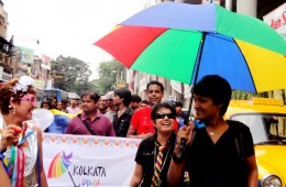 Gay pride march in India