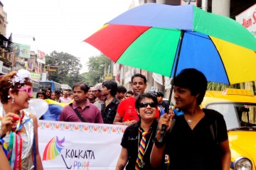 Gay pride march in India