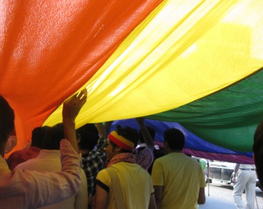 gay pride march