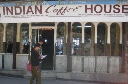 Indian coffee house in Delhi