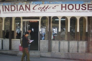 Indian coffee house in Delhi