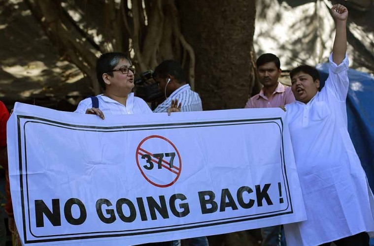 Sec 377 protest