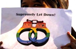 gay sex verdict protest supreme court
