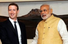 modi, facebook, zuckerberg