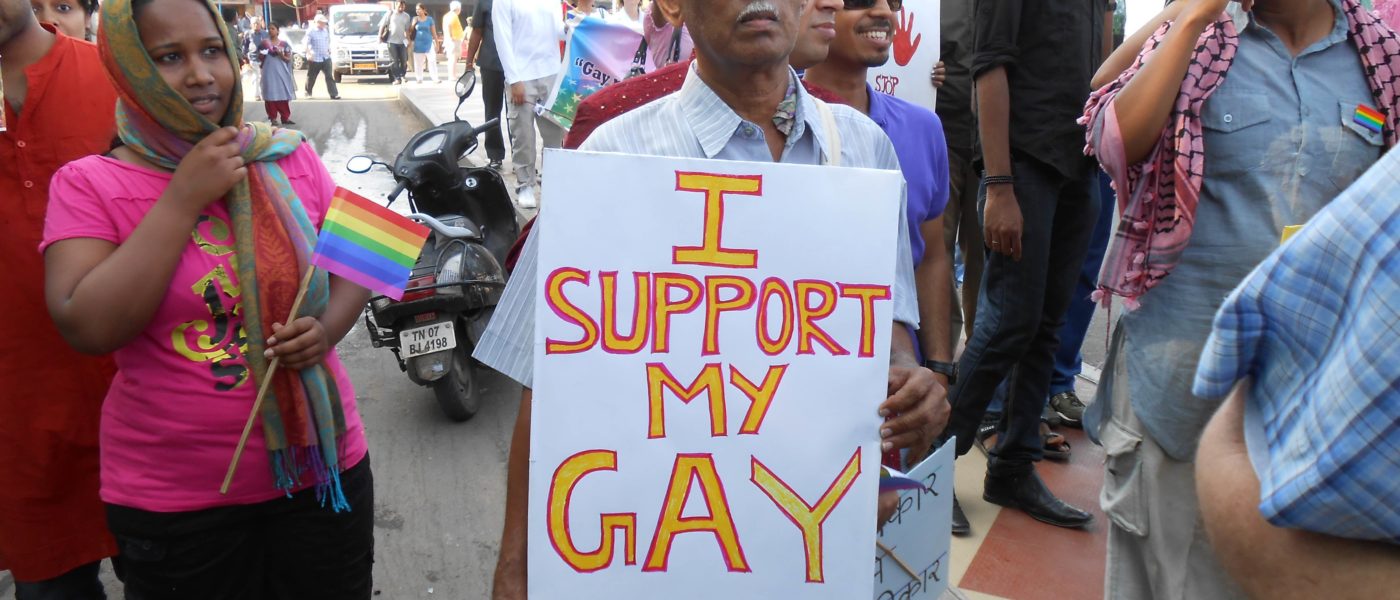 Gay son, father, chennai pride