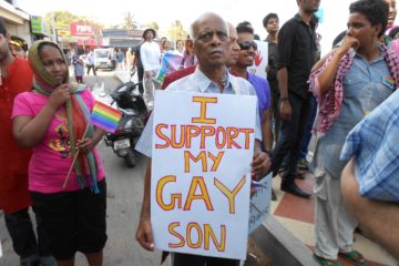 Gay son, father, chennai pride