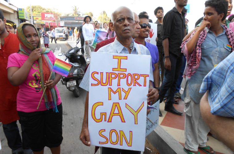 Gay son, father, chennai pride